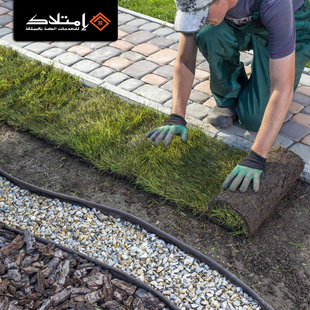 شركة تنظيف وتنسيق الحدائق 