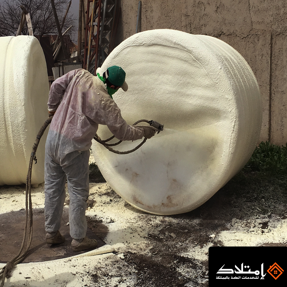 عزل خزانات المياه بشمال الرياض