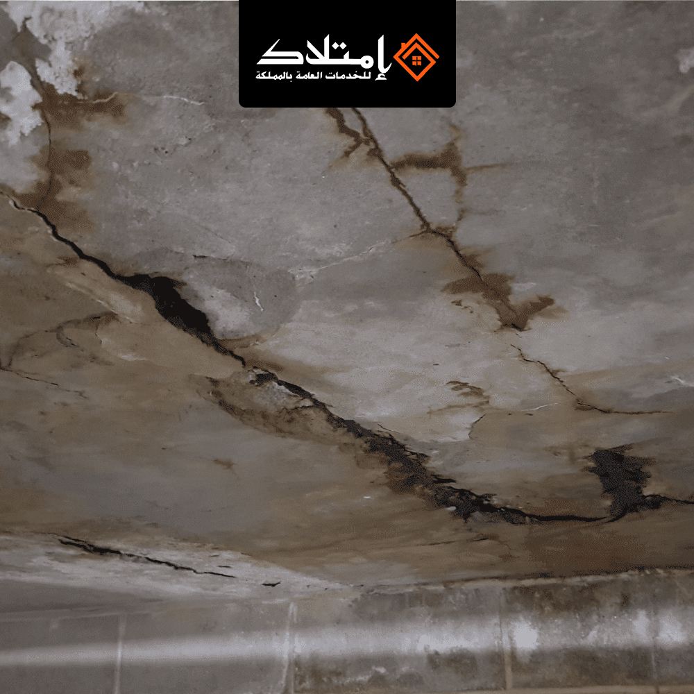 5 أضرار تسربات المياه داخل الاسطح